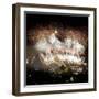 Fireworks Flash over Sydney Harbor During New Year Celebrations-null-Framed Photographic Print