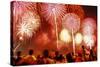 Fireworks for Fourth of July Celebrations, New York City, USA-Ali Kabas-Stretched Canvas