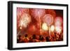 Fireworks for Fourth of July Celebrations, New York City, USA-Ali Kabas-Framed Photographic Print