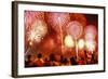 Fireworks for Fourth of July Celebrations, New York City, USA-Ali Kabas-Framed Photographic Print