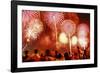 Fireworks for Fourth of July Celebrations, New York City, USA-Ali Kabas-Framed Photographic Print