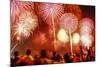 Fireworks for Fourth of July Celebrations, New York City, USA-Ali Kabas-Mounted Photographic Print