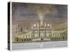 Fireworks in Green Park, Westminster, London, 1749-null-Stretched Canvas