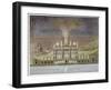 Fireworks in Green Park, Westminster, London, 1749-null-Framed Giclee Print