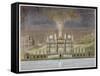 Fireworks in Green Park, Westminster, London, 1749-null-Framed Stretched Canvas