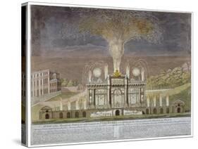 Fireworks in Green Park, Westminster, London, 1749-null-Stretched Canvas