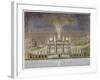 Fireworks in Green Park, Westminster, London, 1749-null-Framed Giclee Print