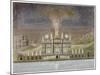 Fireworks in Green Park, Westminster, London, 1749-null-Mounted Giclee Print