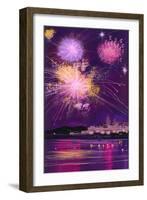 Fireworks in Malta-Angus Mcbride-Framed Giclee Print