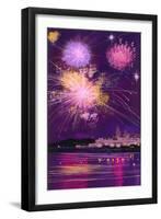 Fireworks in Malta-Angus Mcbride-Framed Giclee Print