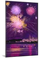 Fireworks in Malta-Angus Mcbride-Mounted Giclee Print