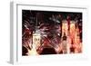 Fireworks in Munich-Markus Bleichner-Framed Premium Giclee Print