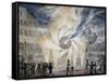 Fireworks in Rome in 1820,s by Thomas, Italy, 19th Century-null-Framed Stretched Canvas