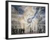 Fireworks in Rome in 1820,s by Thomas, Italy, 19th Century-null-Framed Giclee Print