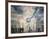 Fireworks in Rome in 1820,s by Thomas, Italy, 19th Century-null-Framed Giclee Print