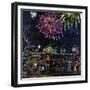 "Fireworks", July 4, 1953-Ben Kimberly Prins-Framed Giclee Print