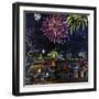 "Fireworks", July 4, 1953-Ben Kimberly Prins-Framed Giclee Print