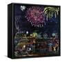 "Fireworks", July 4, 1953-Ben Kimberly Prins-Framed Stretched Canvas