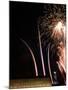 Fireworks Light up the Air Force Memorial-Stocktrek Images-Mounted Photographic Print