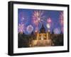 Fireworks, Montjuic, Barcelona, Catalonia, Spain, Europe-Angelo Cavalli-Framed Photographic Print