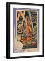 Fireworks, New York World's Fair, 1939-null-Framed Art Print