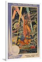 Fireworks, New York World's Fair, 1939-null-Framed Art Print