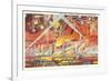 Fireworks, New York World's Fair, 1939-null-Framed Premium Giclee Print