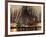 Fireworks on Manhattan, NYC-Michel Setboun-Framed Art Print