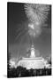 Fireworks on the Fourth of July-null-Stretched Canvas