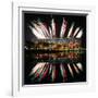 Fireworks over Bird's Nest, 2008 Summer Olympics, Beijing, China-null-Framed Photographic Print