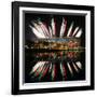 Fireworks over Bird's Nest, 2008 Summer Olympics, Beijing, China-null-Framed Photographic Print