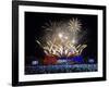 Fireworks over Buckingham Palace for the Queen's Diamond Jubilee-Associated Newspapers-Framed Photo