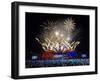 Fireworks over Buckingham Palace for the Queen's Diamond Jubilee-Associated Newspapers-Framed Photo