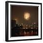 Fireworks over Sumida River-Masaharu Hatano-Framed Photographic Print