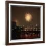 Fireworks over Sumida River-Masaharu Hatano-Framed Photographic Print