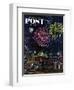 "Fireworks" Saturday Evening Post Cover, July 4, 1953-Ben Kimberly Prins-Framed Giclee Print