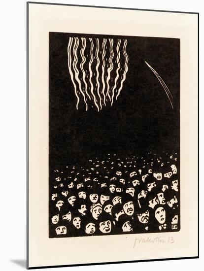 Fireworks (Scene from the April 1900 World's Fair in Paris), 1901-Félix Vallotton-Mounted Giclee Print