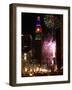 Fireworks Show is Part of the New Year Celebration Along the 16th Street Mall in Downtown Denver-null-Framed Photographic Print