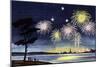 Fireworks Show - Jack & Jill-Wilmer H. Wickham-Mounted Premium Giclee Print