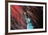 Fireworks Surrounding Statue of Liberty-Joe Polimeni-Framed Photographic Print