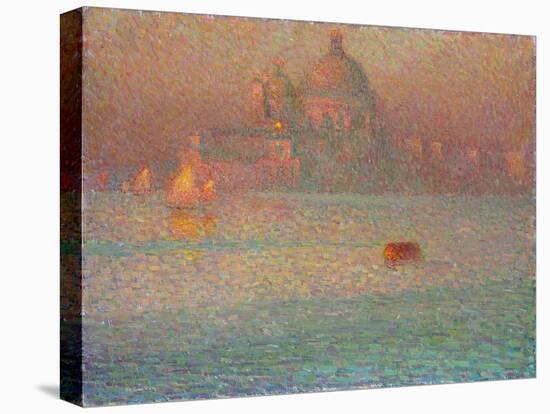 Fireworks. Winter Morning in Venice, 1907-Henri Eugene Augustin Le Sidaner-Stretched Canvas