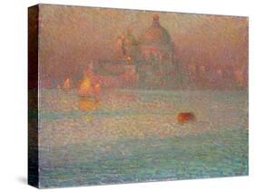 Fireworks. Winter Morning in Venice, 1907-Henri Eugene Augustin Le Sidaner-Stretched Canvas