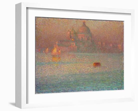 Fireworks. Winter Morning in Venice, 1907-Henri Eugene Augustin Le Sidaner-Framed Giclee Print