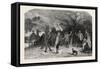 Firing at the Apple Tree, in Devonshire, UK, 1851-null-Framed Stretched Canvas