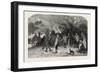 Firing at the Apple Tree, in Devonshire, UK, 1851-null-Framed Giclee Print