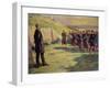 Firing Squad About to Shoot Eugene Varlin, C.1918-Maximilien Luce-Framed Giclee Print