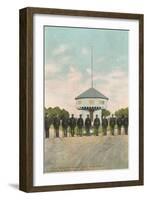 Firing Squad, Block House, Erie, Pennsylvania-null-Framed Art Print