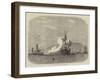 Firing Trials Against HMS Glatton in Portland Roads-Edwin Weedon-Framed Giclee Print
