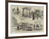 Firing Trials with the Eighty-One Ton Gun at Shoeburyness-null-Framed Giclee Print