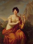 Portrait of Joséphine De Beauharnais, 1812-Firmin Massot-Stretched Canvas